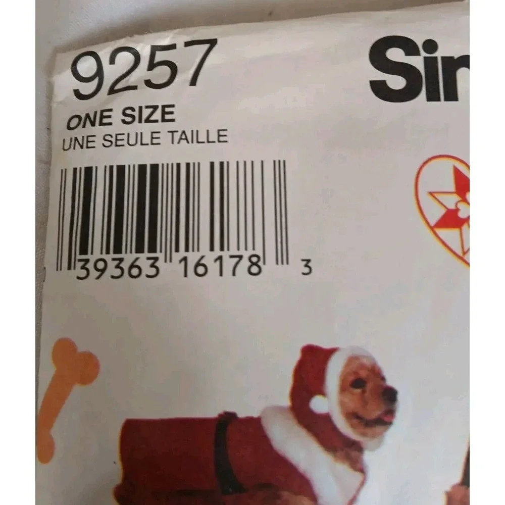 Dog Sewing Patterns‎ Seasonal Costumes Coat Pet Bed Various Sizes See Photos